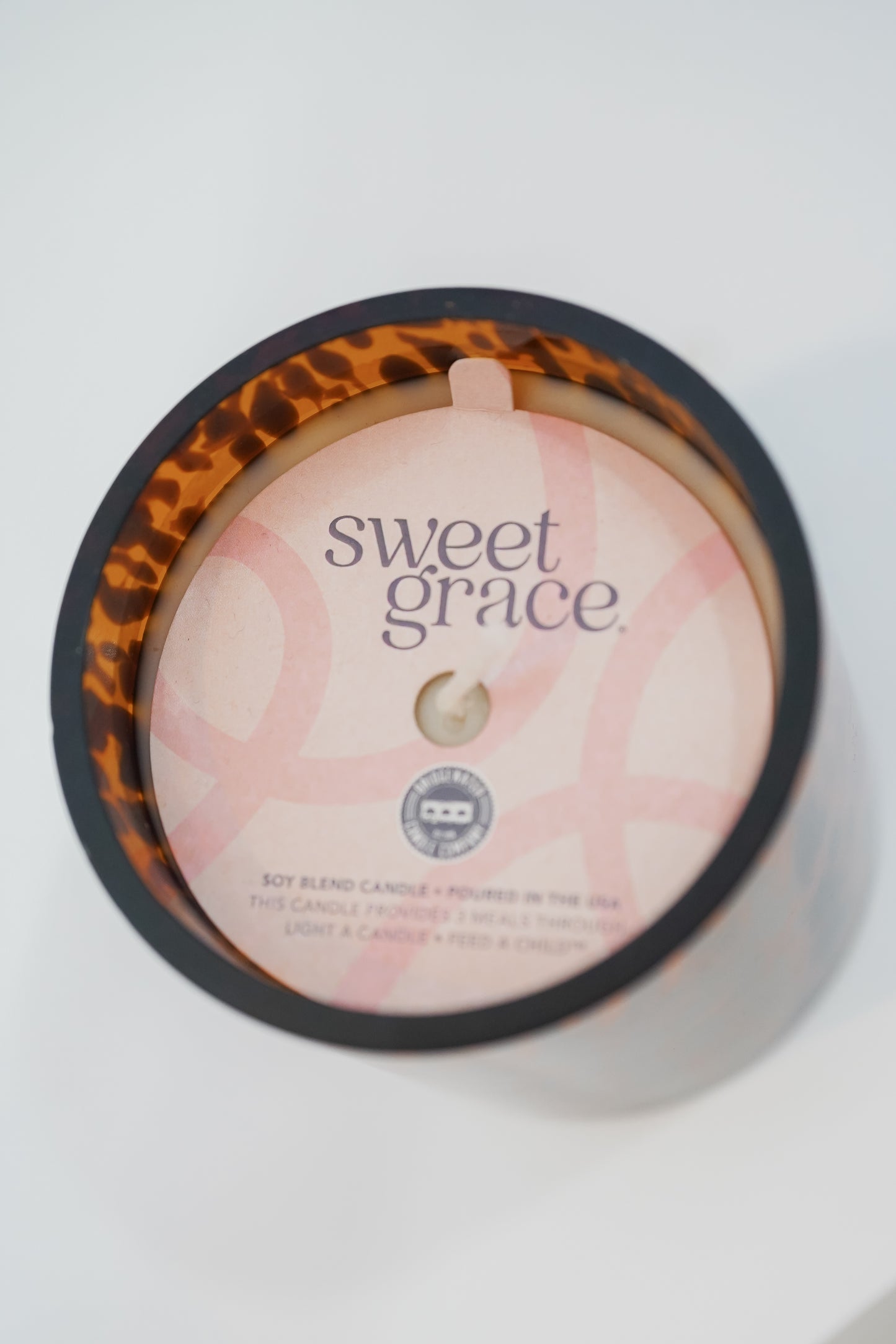 Sweet Grace Leopard candle