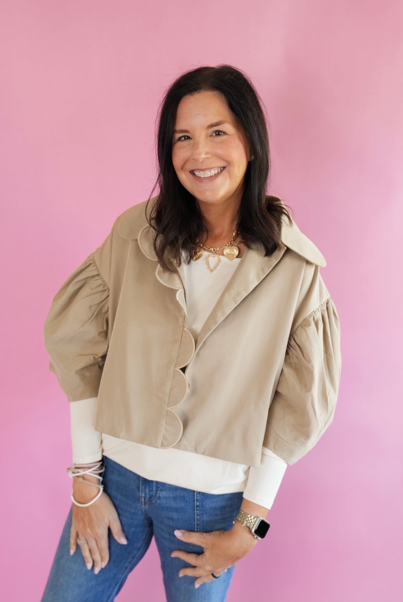 Mable Scallop Jacket