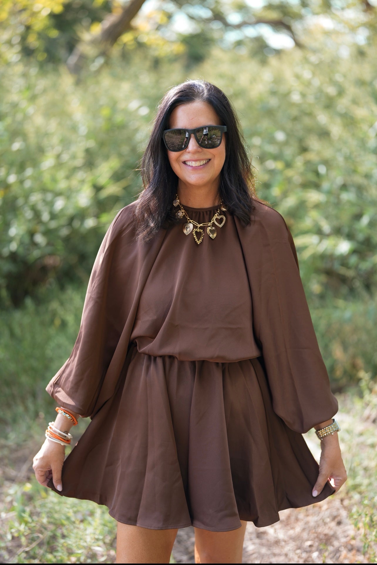 Chocolate Mable Dress