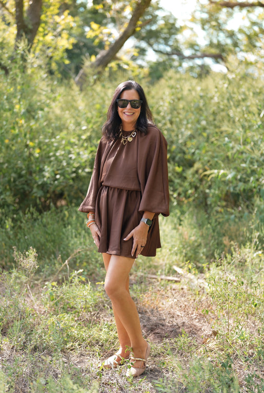 Chocolate Mable Dress