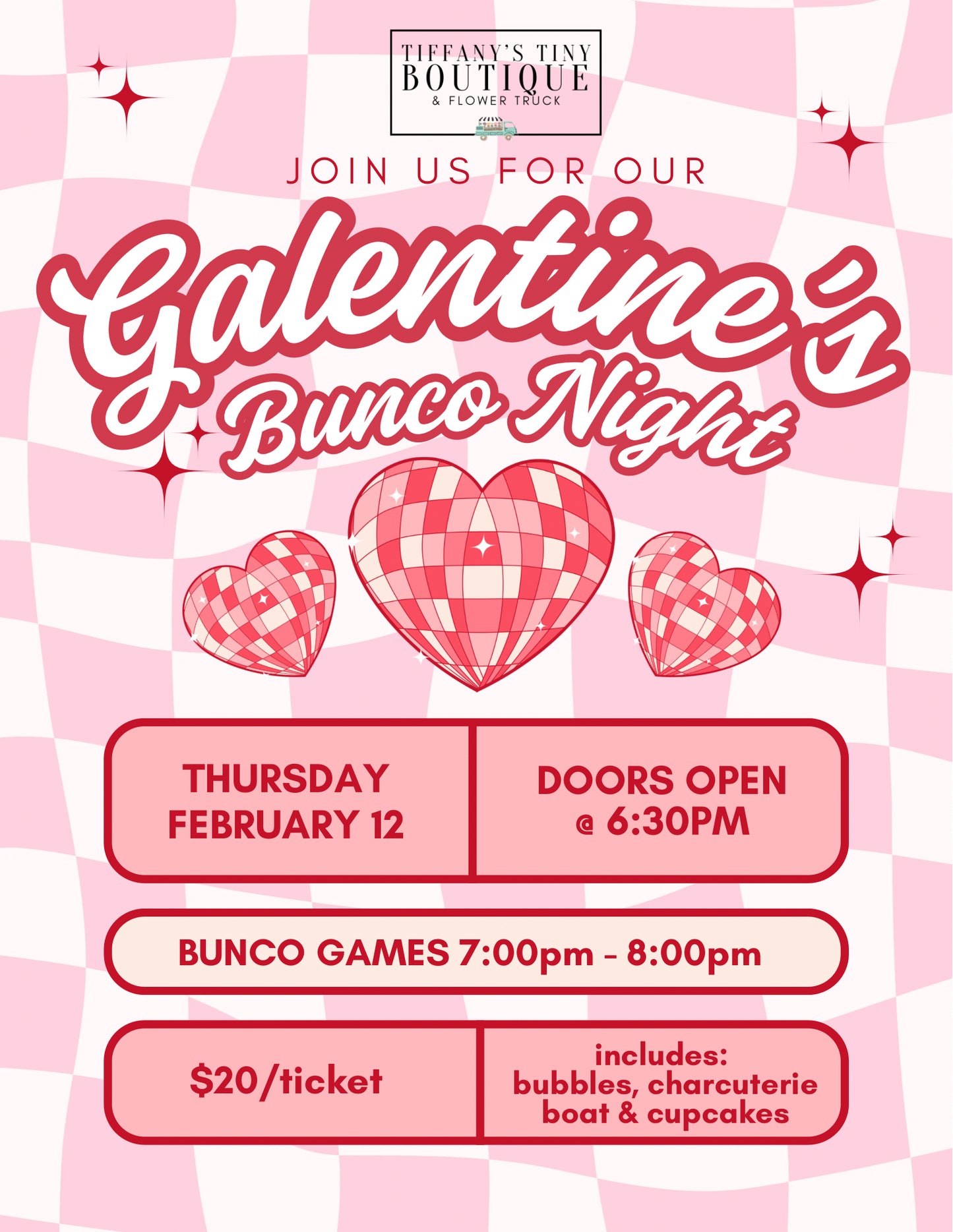 Galentine’s BUNCO night