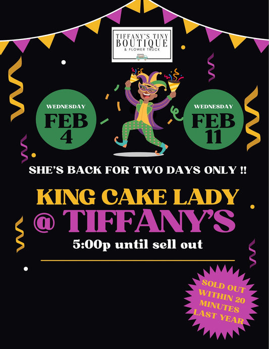 King Cake Lady Pop up