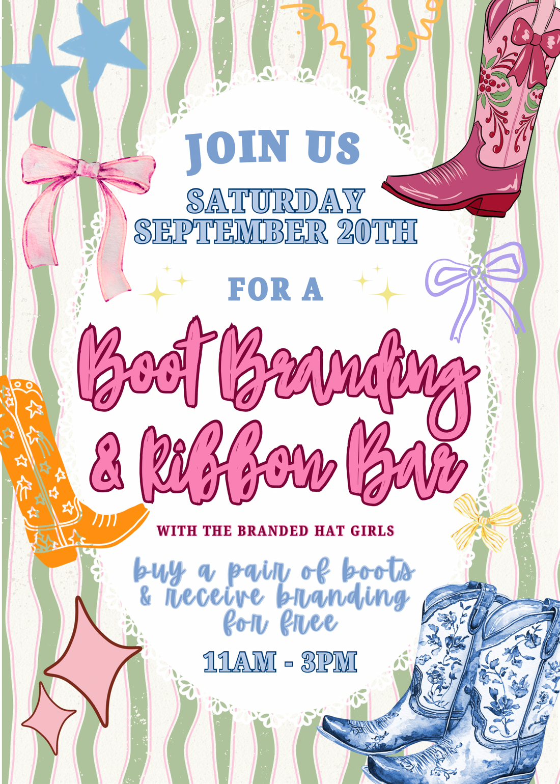 Boot Branding Event