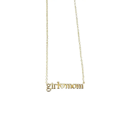 Girl Mom Necklace