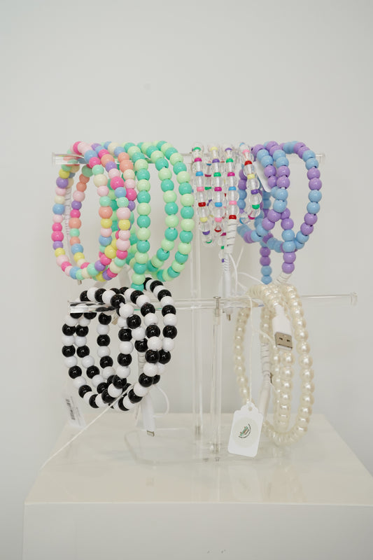 Beaded Phone charger