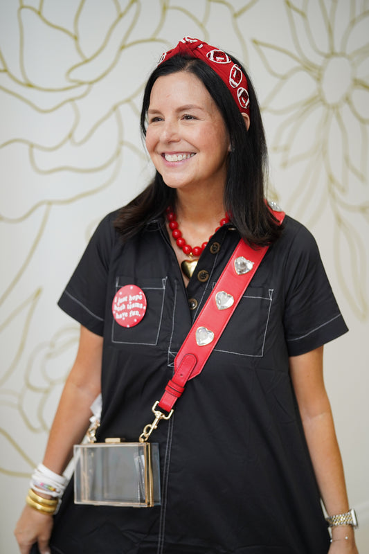 Jenna Lee Gameday Strap - Red