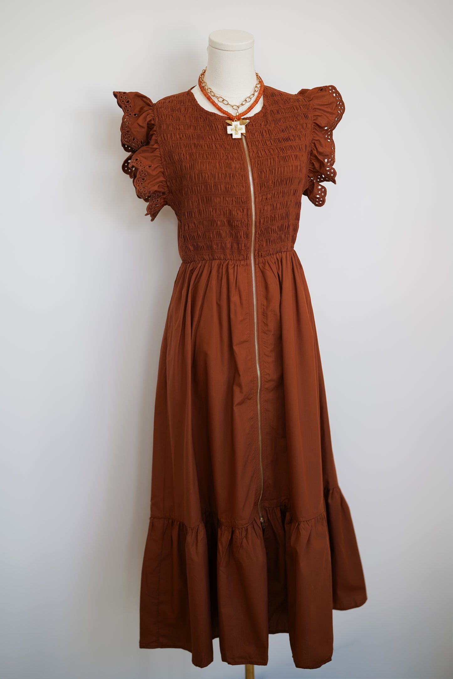 Caramel Maxi Dress