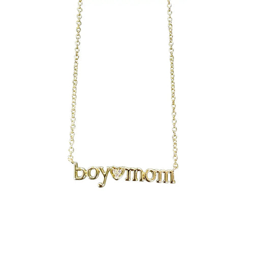 Boy Mom Necklace