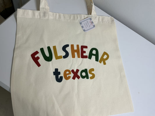 Canvas Bag (Fulshear, TX)