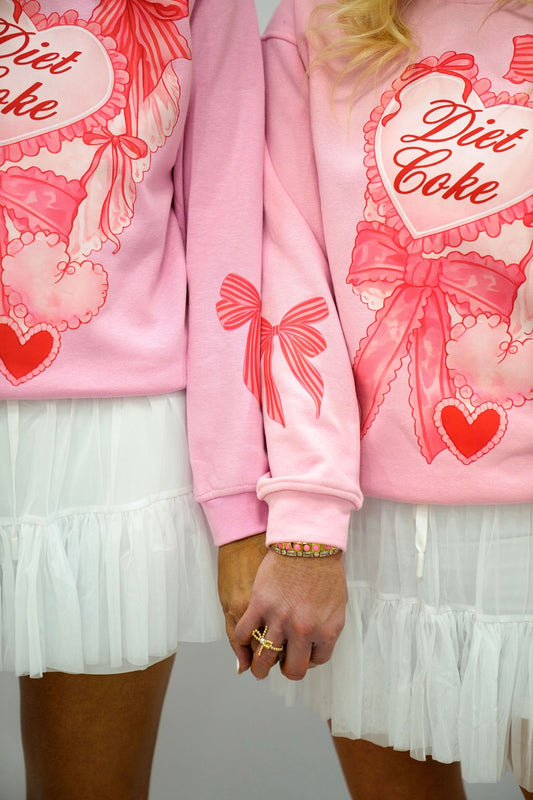 Diet Coke Valentine Sweatshirt