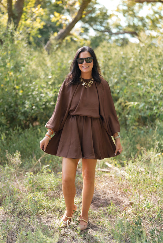 Chocolate Mable Dress