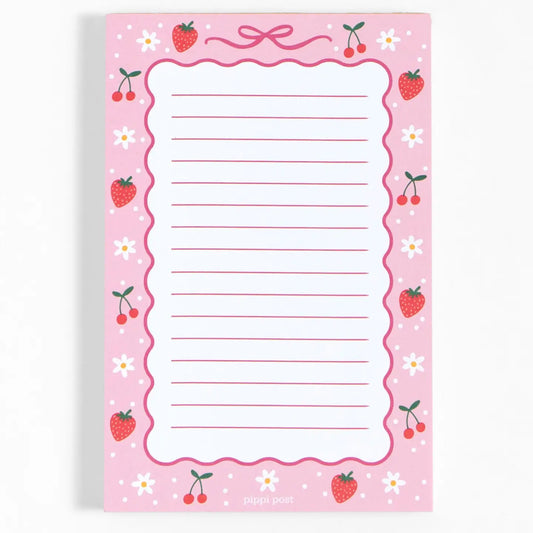 Berries & Bows Notepad