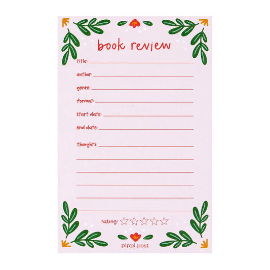 Book Review Notepad