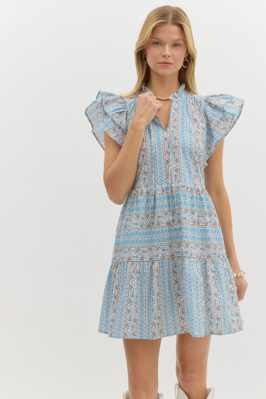 Bandana Paisley Dress