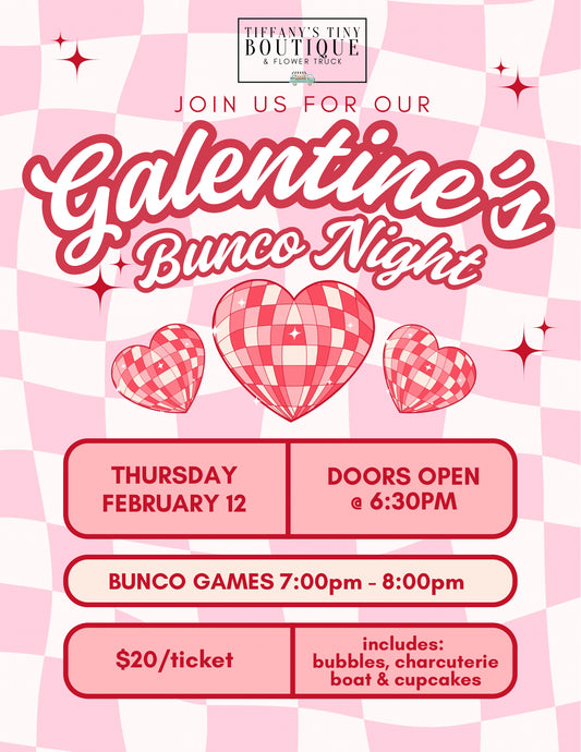 Galentine’s BUNCO night