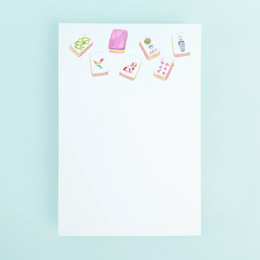 Mahjong Large Tiles Notepad