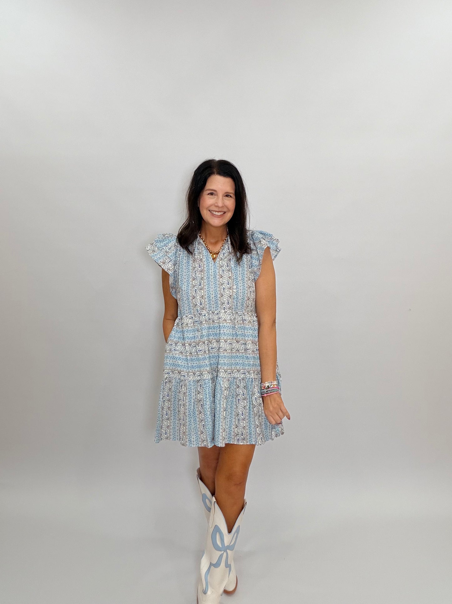 Bandana Paisley Dress