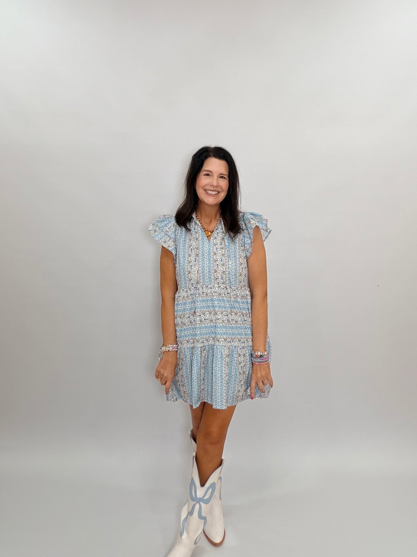 Bandana Paisley Dress