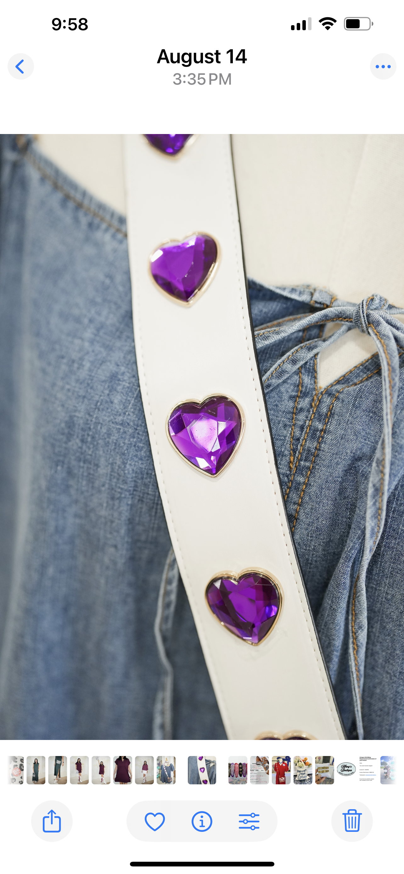 Jenna Lee Gameday Strap - Purple